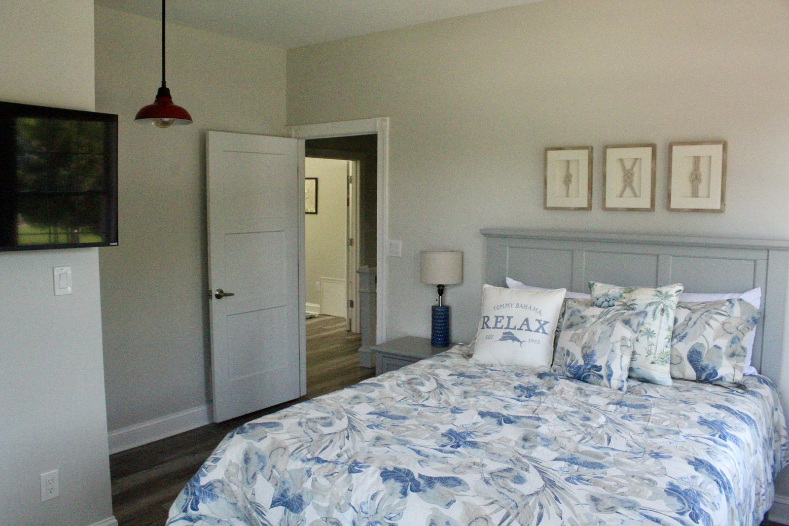 Bedroom inside The Shore Tide House