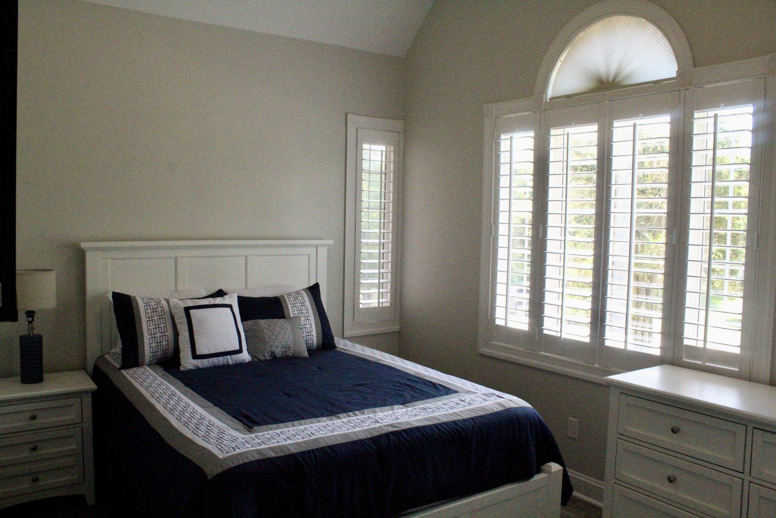 Bedroom inside The Shore Tide House