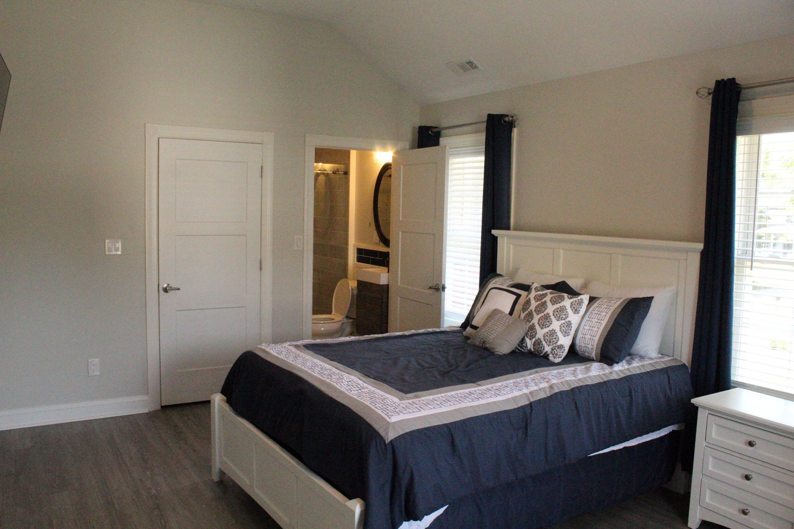 Bedroom inside The Shore Tide House