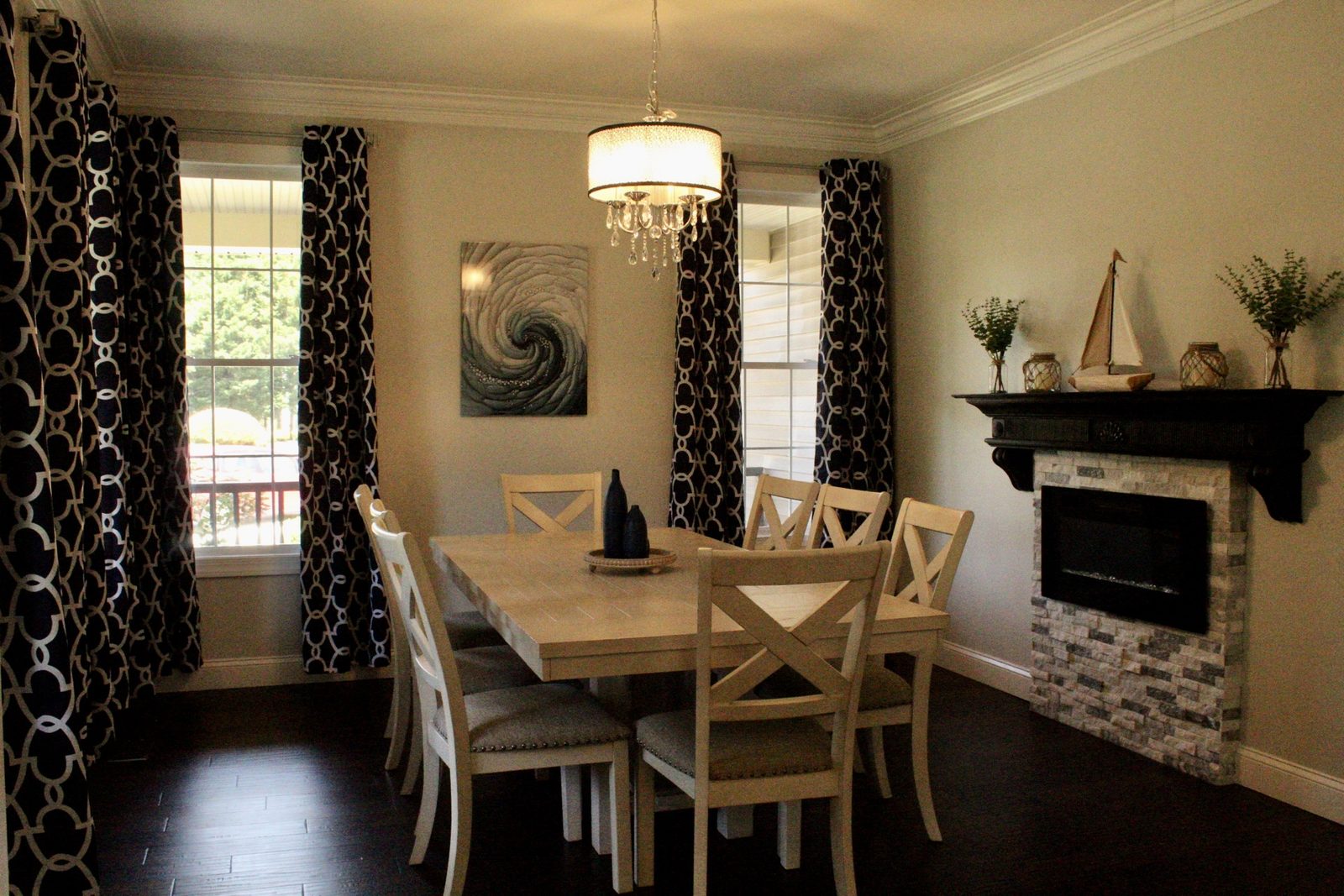 Dining room inside The Shore Tide House